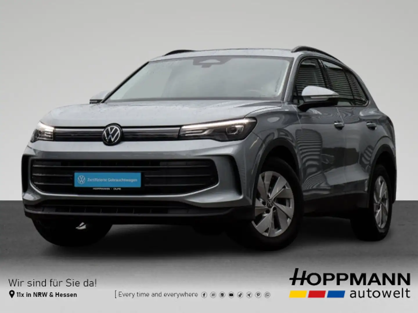 Volkswagen Tiguan 1.5 eTSI DSG AHK LED NAVI KAMERA IDA Sitz Silber - 1