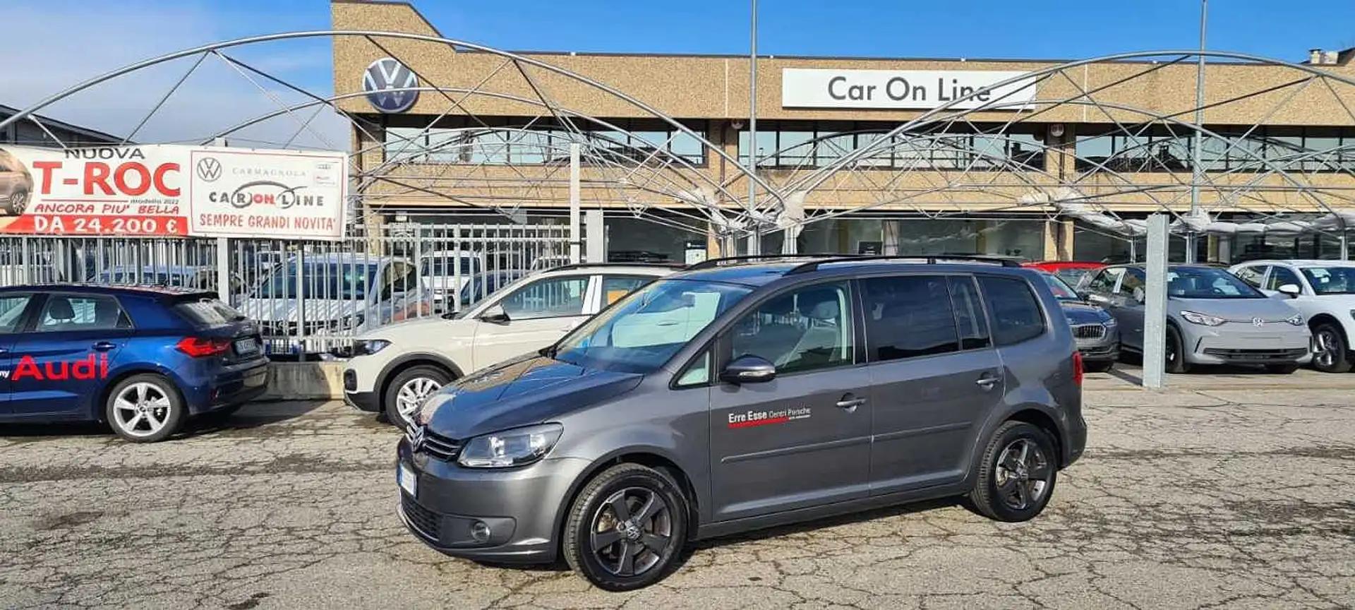 Volkswagen Touran 2ª serie 1.6 TDI DSG Comfortline Grigio - 1