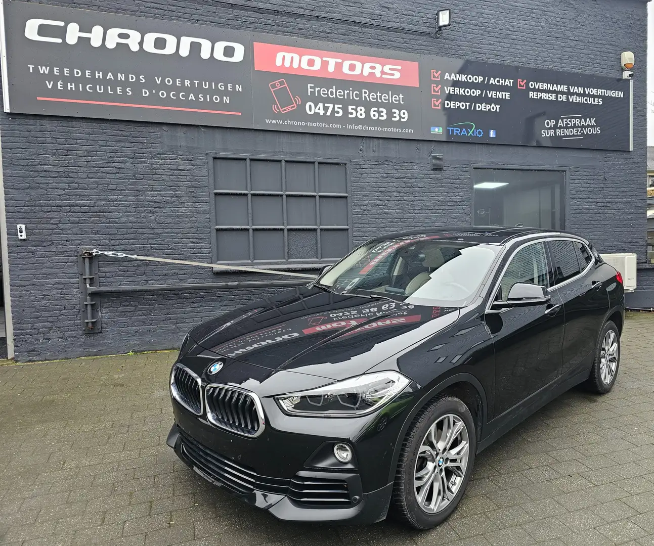 BMW X2 T-Pano Cuir Led Sg Sport Pdc Cruise Controle Negro - 1