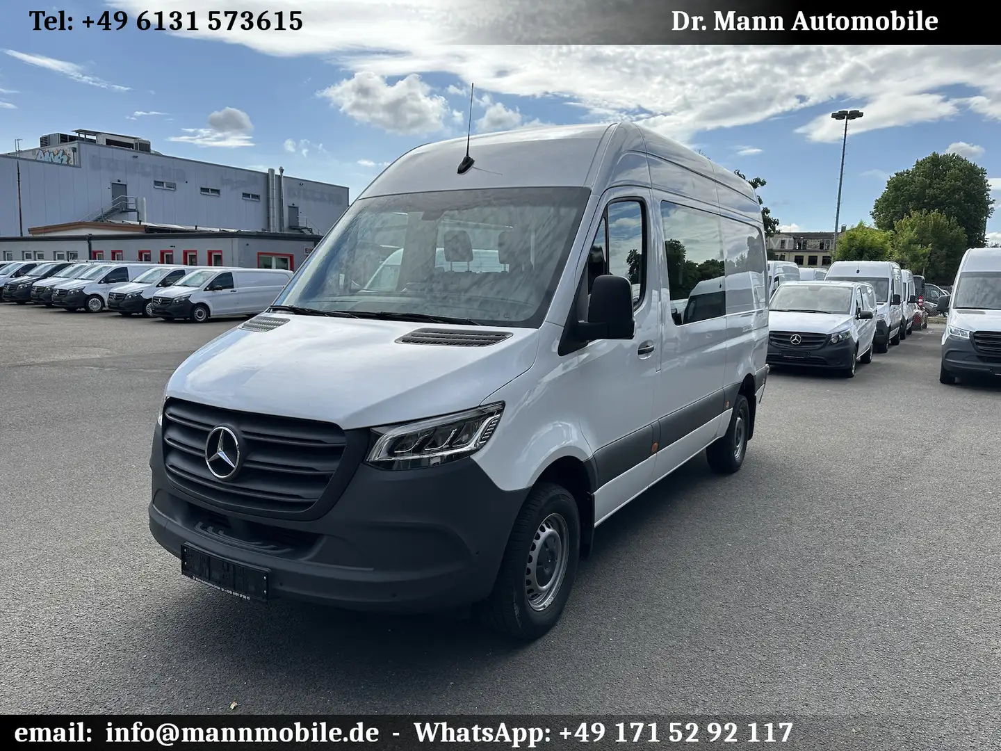 Mercedes-Benz Sprinter 316 CDI Mixto L2 Sortimo LED Webasto Blanc - 1