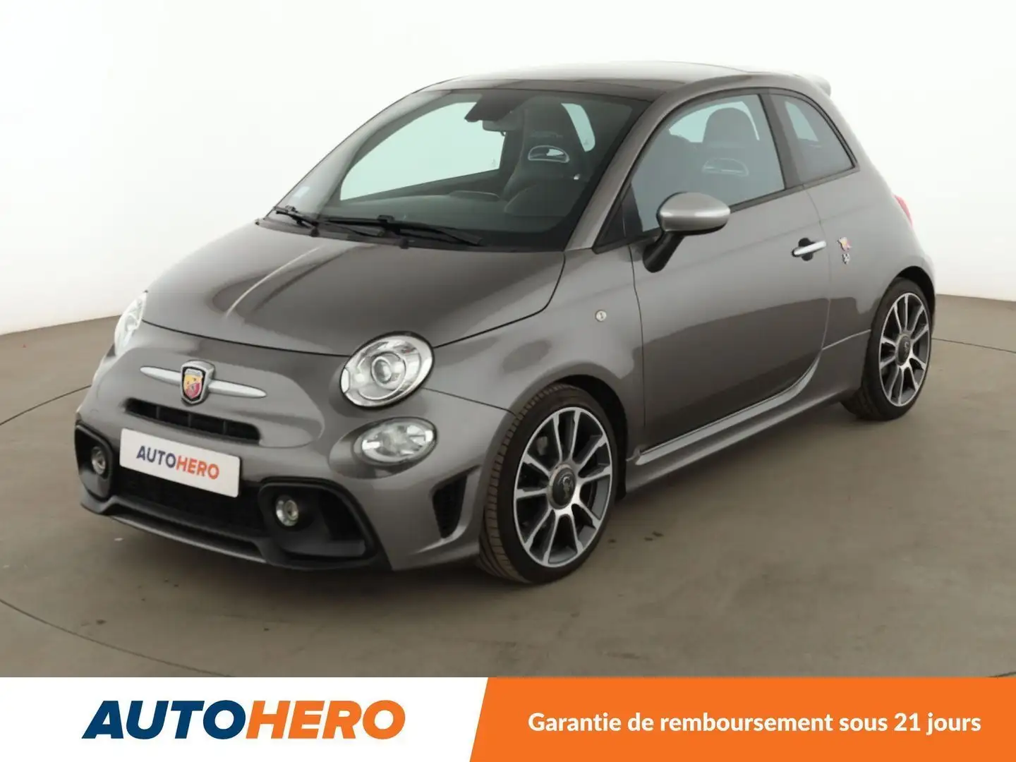 Abarth 500 1.4 Turbo T-Jet 595 Turismo Gris - 1