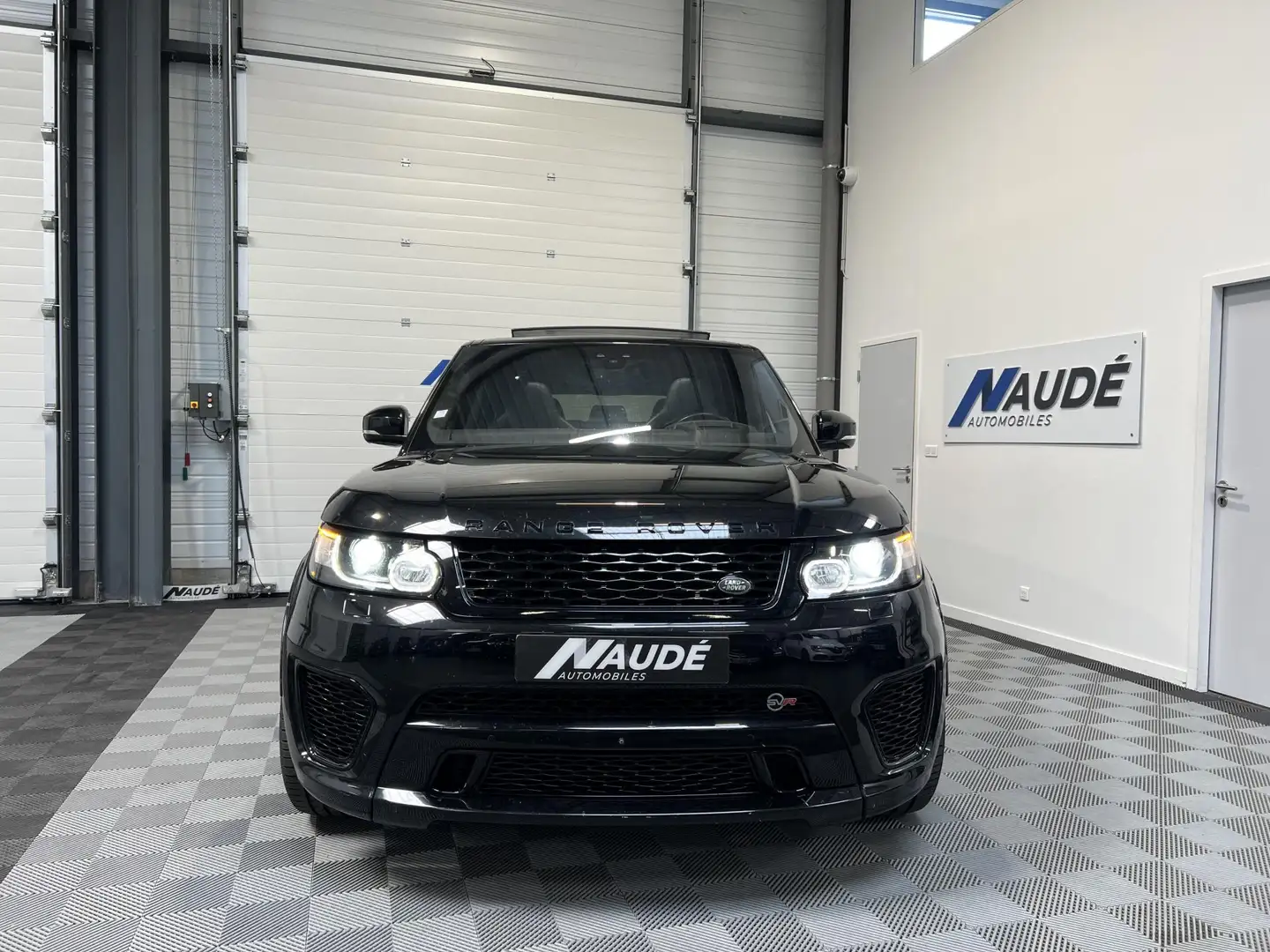 Land Rover Range Rover Sport SVR 5.0 V8 Supercharged  550 ch BVA - Immat France Czarny - 2