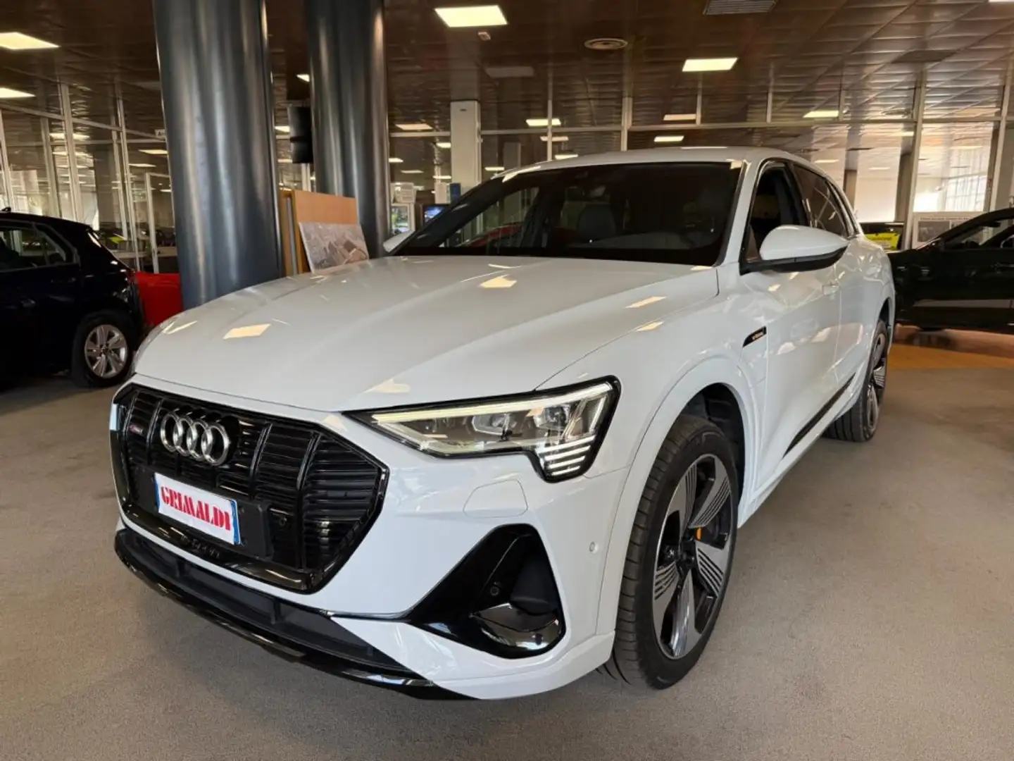 Audi e-tron 55 quattro S line Fast edition Grigio - 1