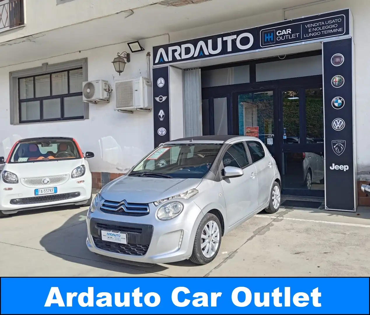 Citroen C1 Citroen C1 1.2 vti Cabrio Feel Edition 82 cv Grigio - 1