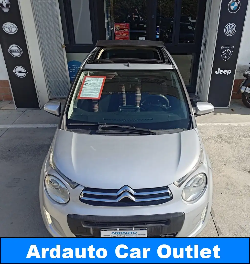 Citroen C1 Citroen C1 1.2 vti Cabrio Feel Edition 82 cv Grigio - 2