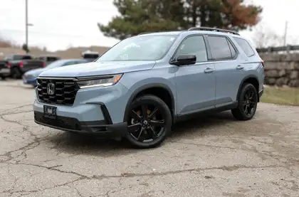 Gray 2025 Honda Pilot Black Edition AWD SUV / Crossover All-Wheel Drive Automatic