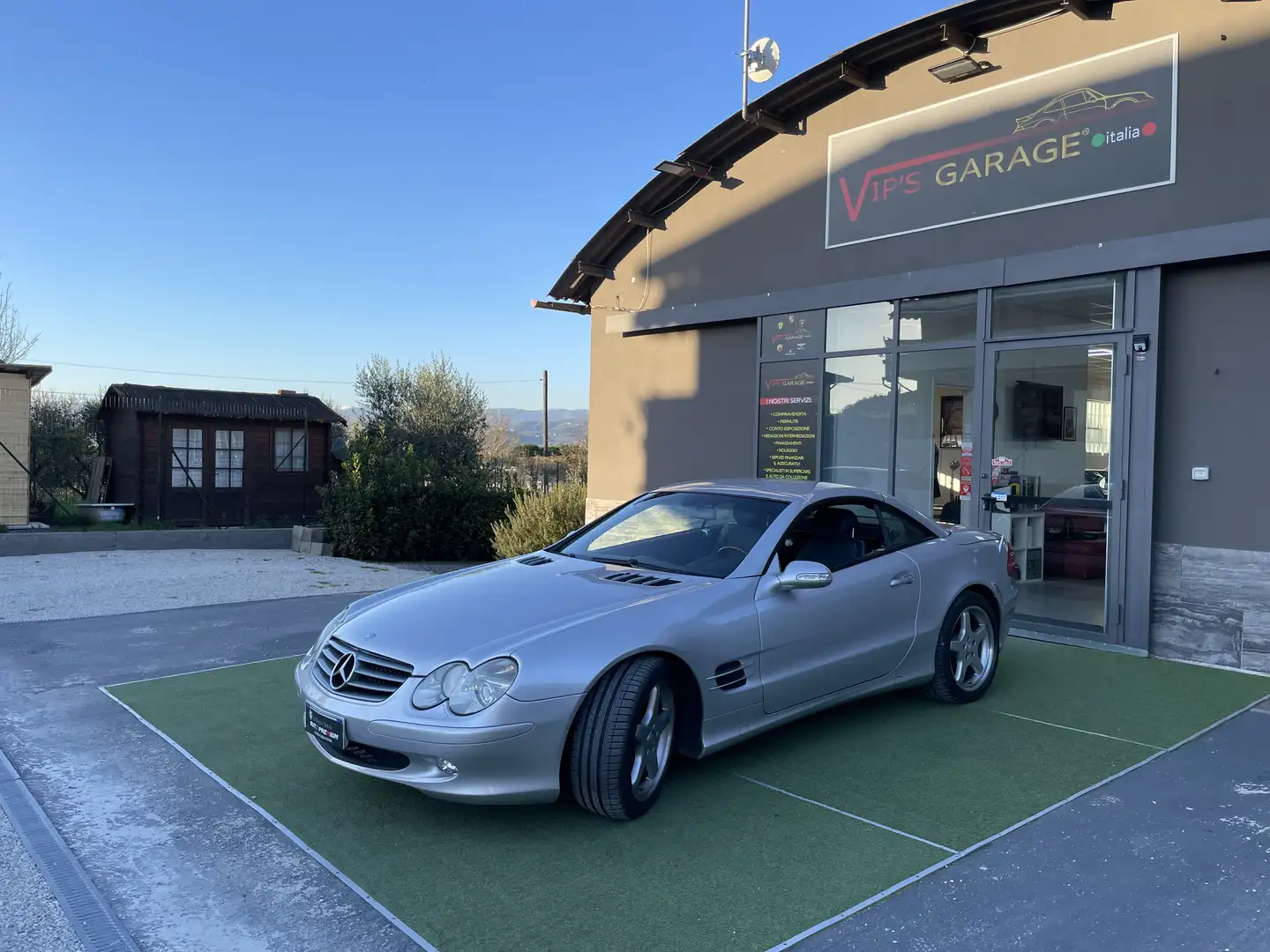 Mercedes-Benz SL 500 SL Roadster - R230 V8 *UNICA* Silber - 1
