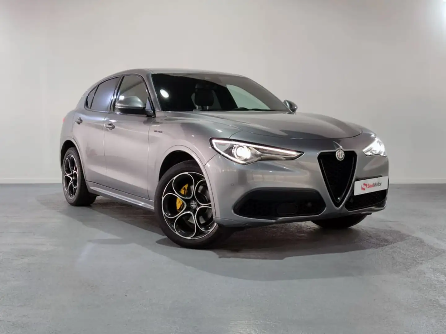 Alfa Romeo Stelvio 2.2 Veloce Q4 210 Aut. Gris - 1