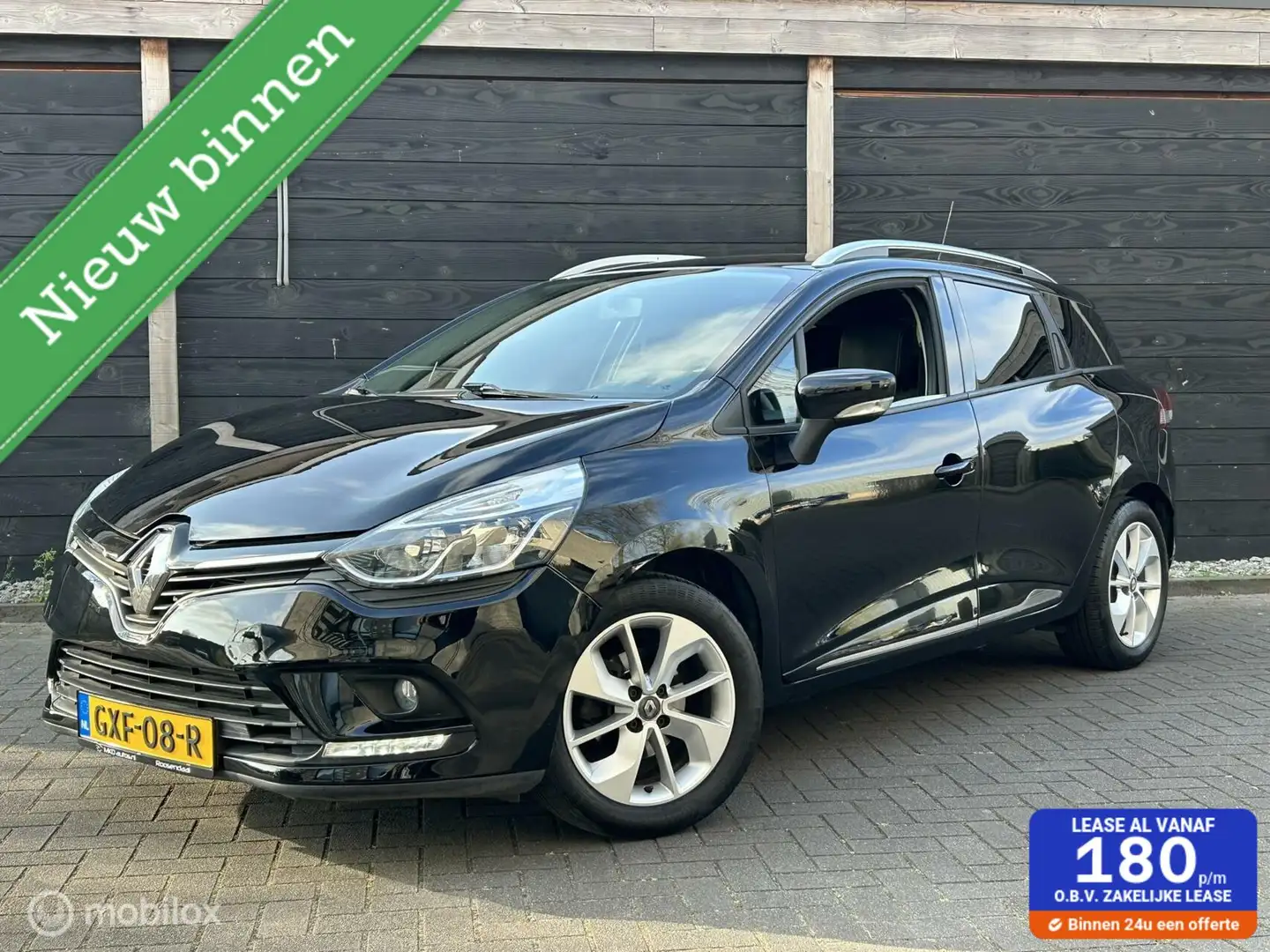 Renault Clio Estate 0.9 TCe Limited LM / FM nav / parkeersensor Zwart - 1