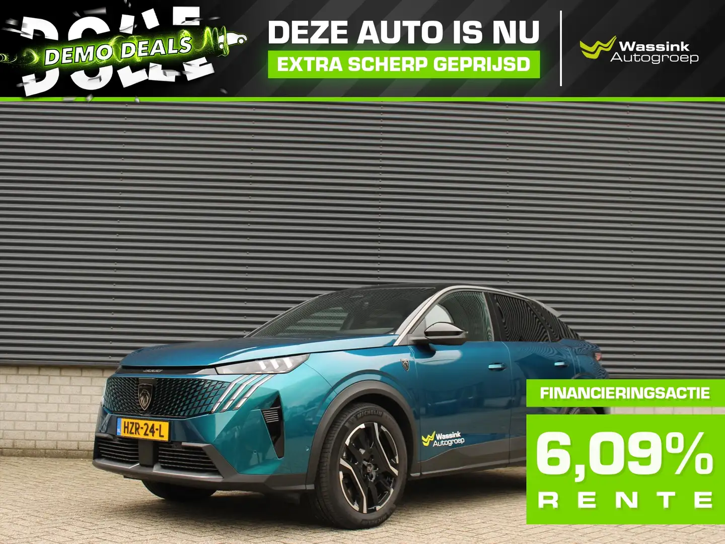 Peugeot 3008 GT Plug-In HYBRID 195pk e-DCS7 I 360 Vision & Driv Blau - 1