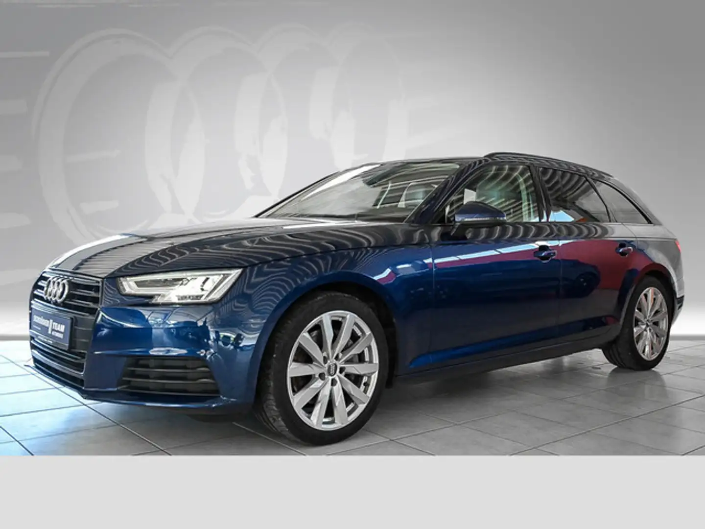 Audi A4 Avant 3.0 TDI S-tronic design Blau - 1