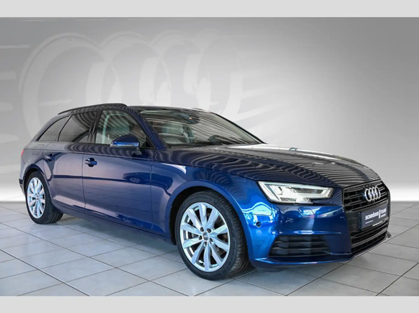 Audi A4 Avant 3.0 TDI S-tronic design Blau - 2