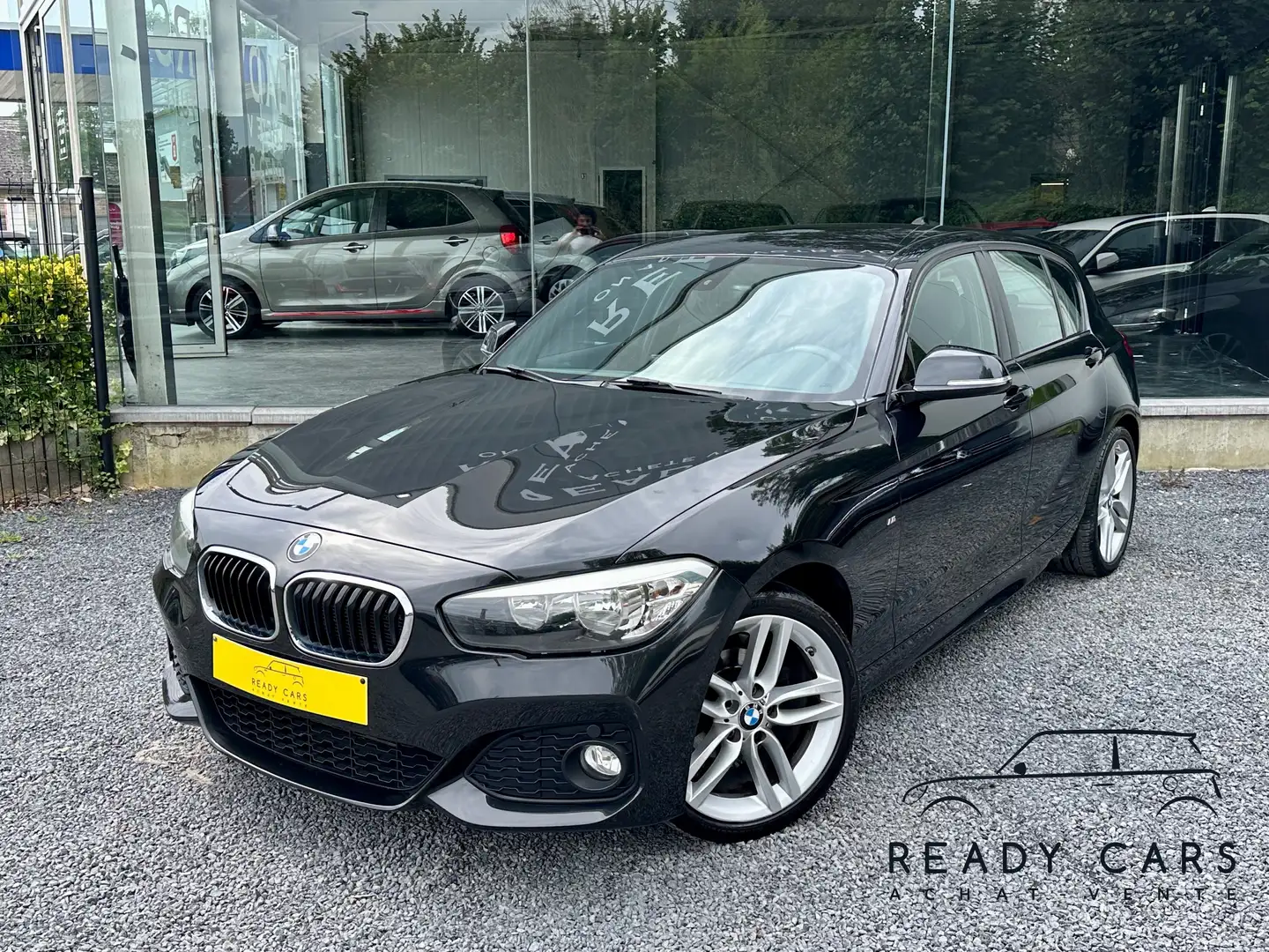 BMW 118 2.0* PACK M *EURO 6*SIEGE CHAUF*NAVI*TRES BON ETAT Noir - 1