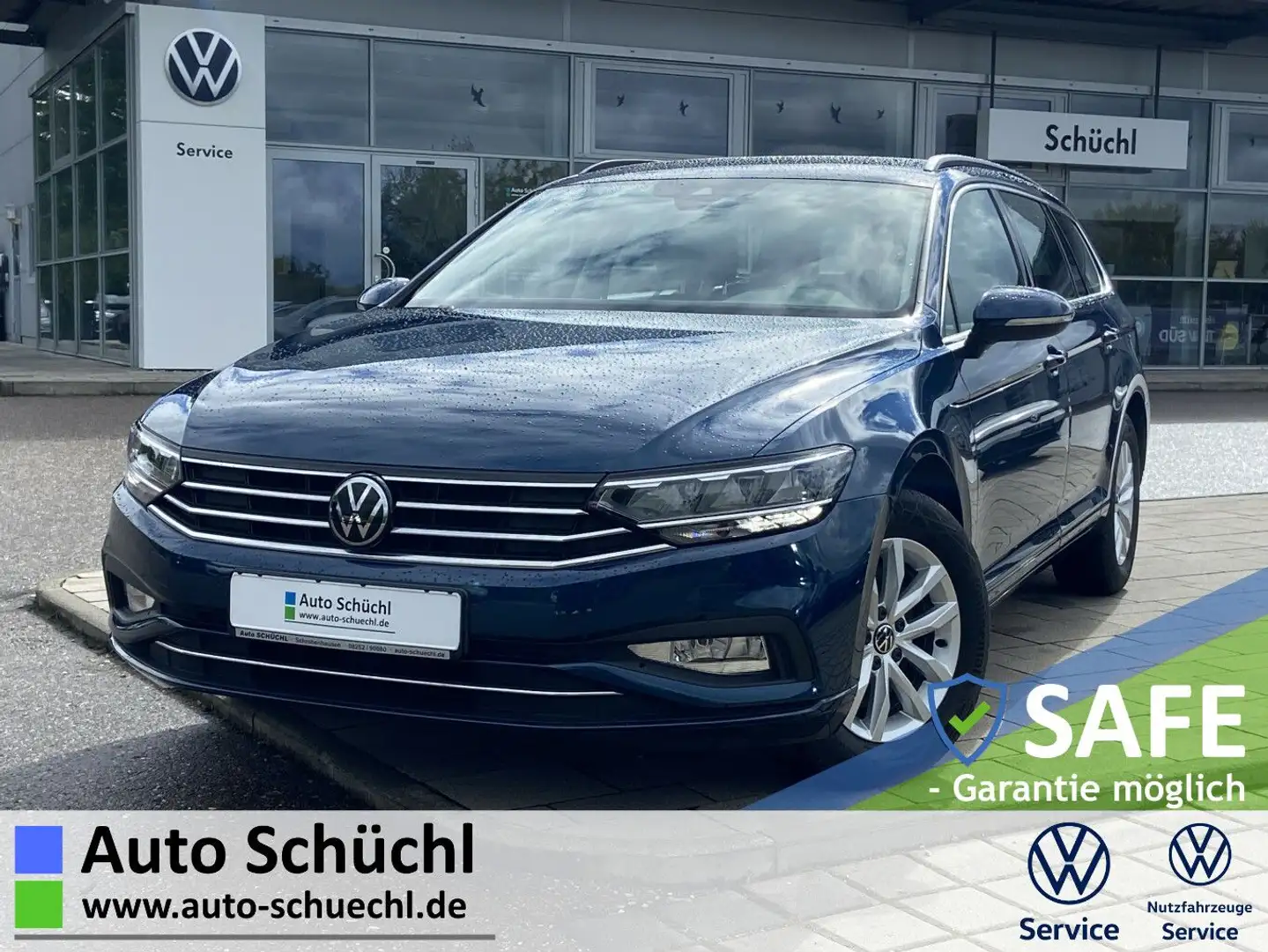 Volkswagen Passat Variant 2.0 TDI DSG Business NAVI+LED+KAM Blau - 1