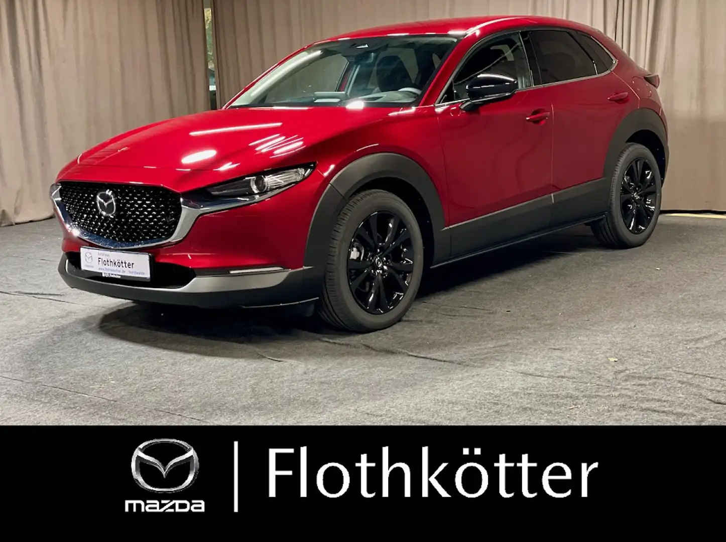 Mazda CX-30 140PS AUTO HOMURA 2025*LED*CARPLAY Červená - 1