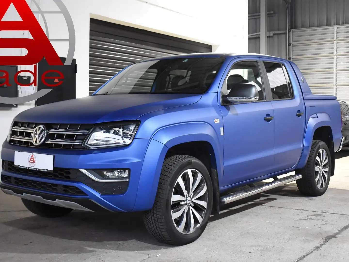 Volkswagen Amarok Aventura DoubleCab 4Motion 3,0 TDI Aut./Leder/StaH Blau - 1