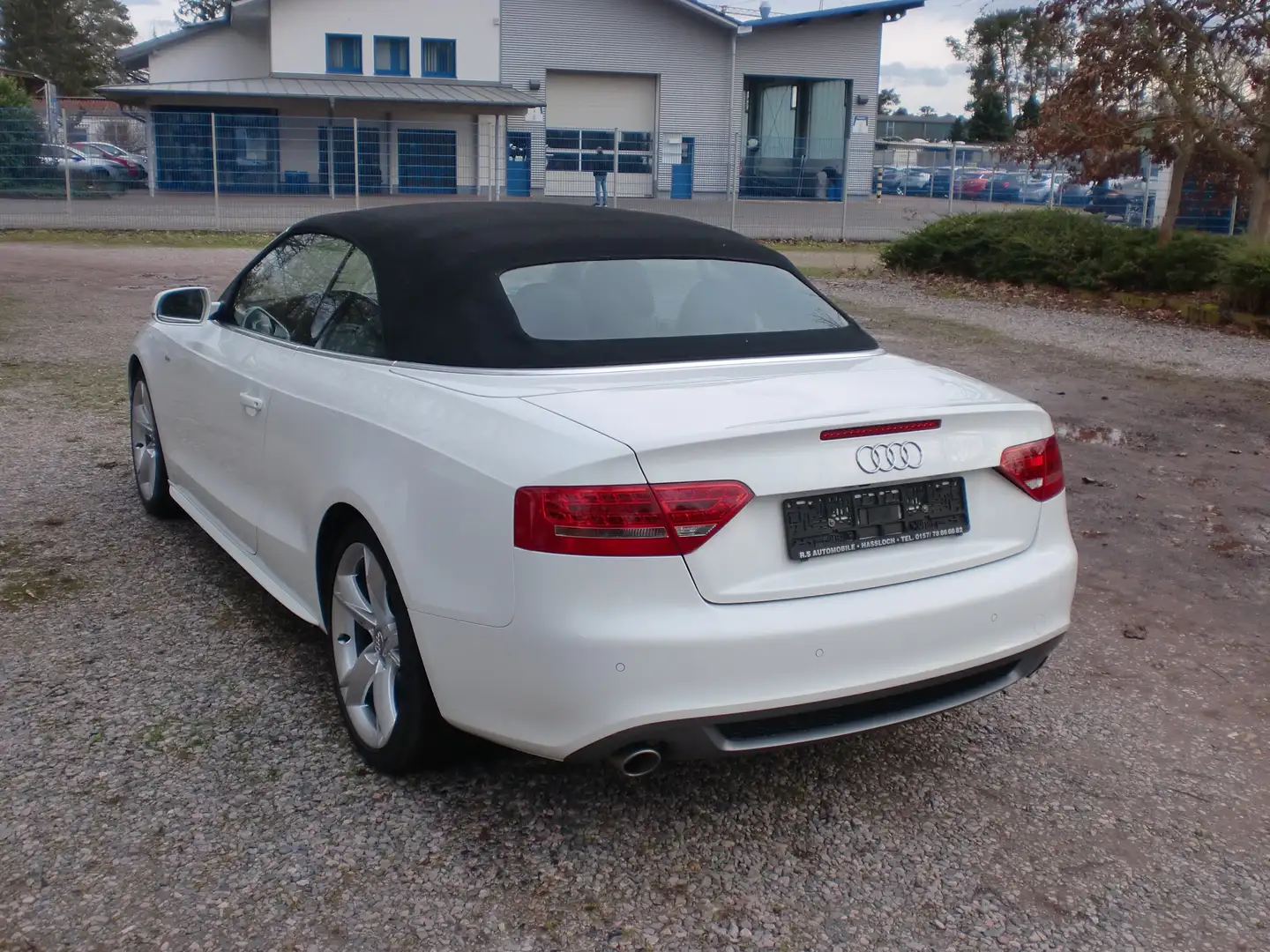 Audi A5 3.0 TDI quattro (176kW) S-Line Cabrio Weiß - 2