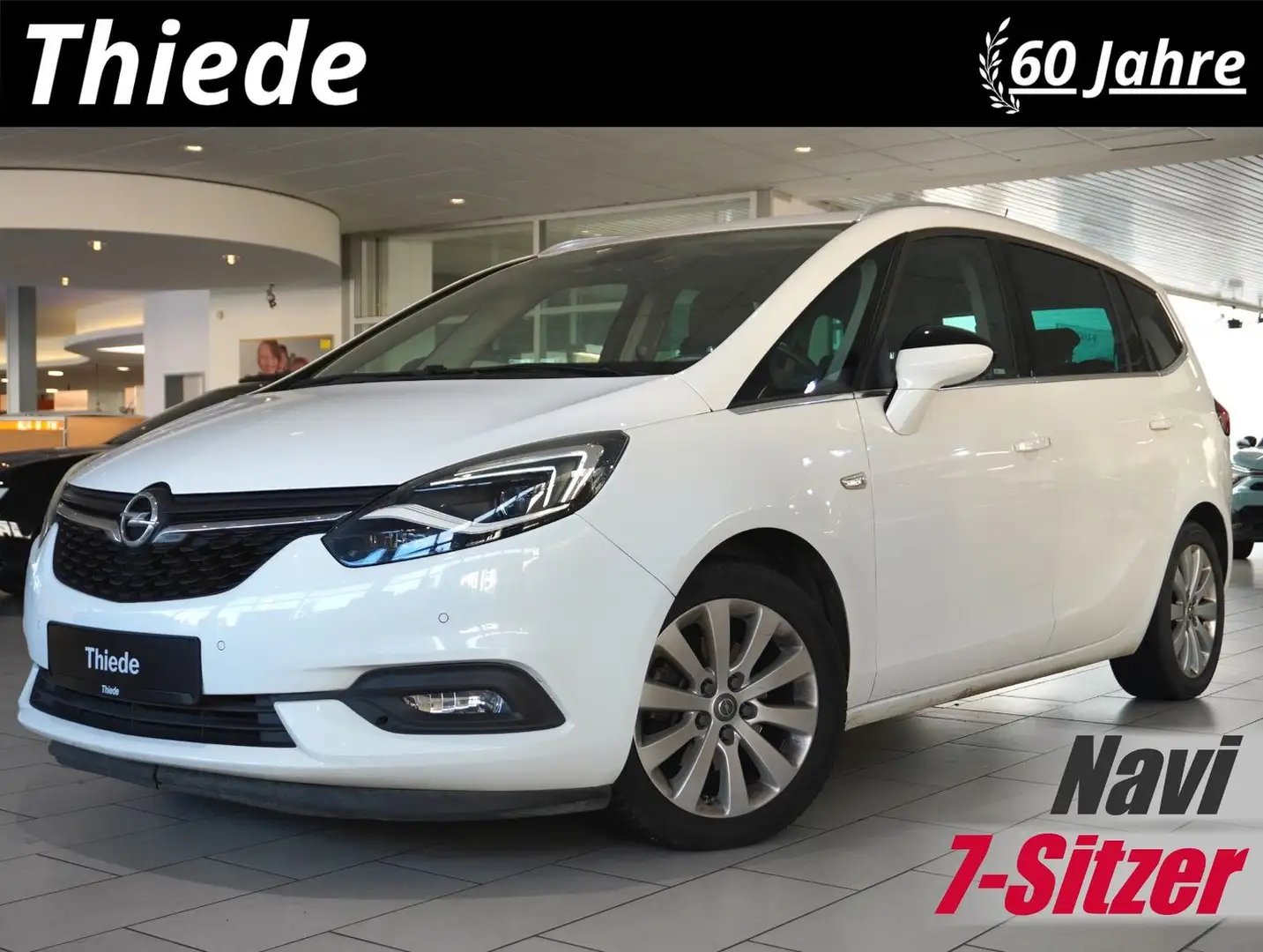 Opel Zafira C 1.4T INNOV. 7-SITZ NAVI/LED/KAMERA/AHK Blanco - 1