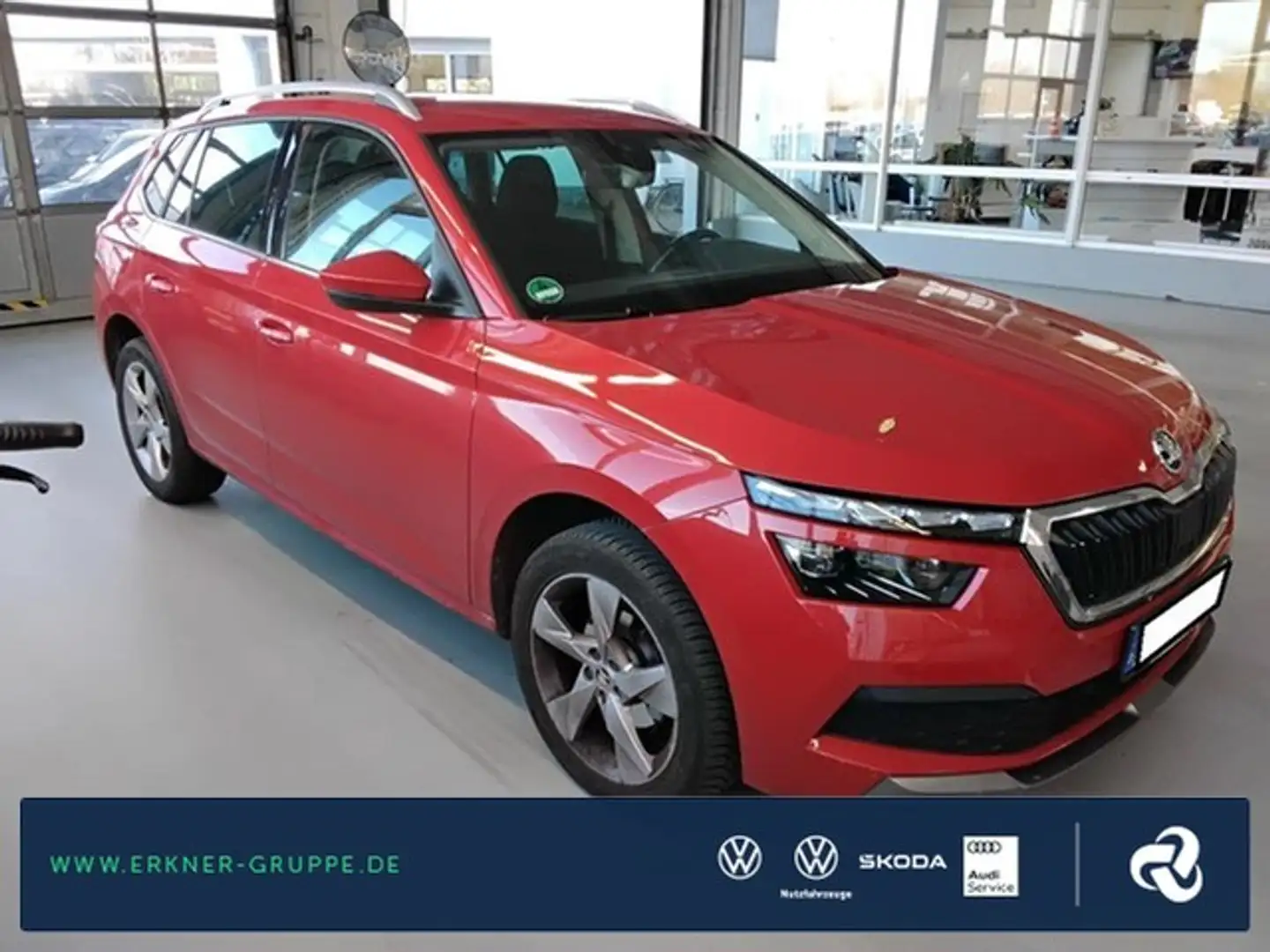 Skoda Kamiq 1.0TSI Ambition LED+TEMPOMAT+SITZHZ+++ Rot - 1