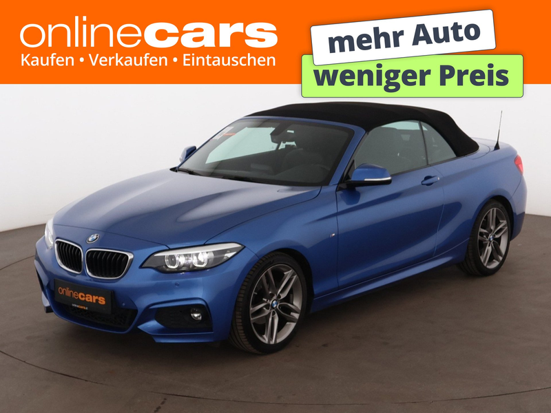 BMW 218 d Cabrio M-Sport LED LEDER NAVI SITZHZG TEMP