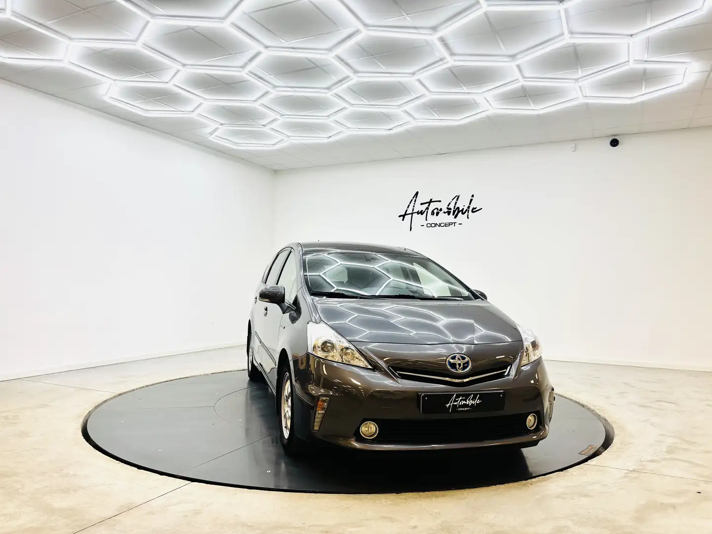 Toyota Prius+ ✅1AN GARANTIE✅7 PLACES✅BOITE AUTO✅CAMERA D Gris - 2