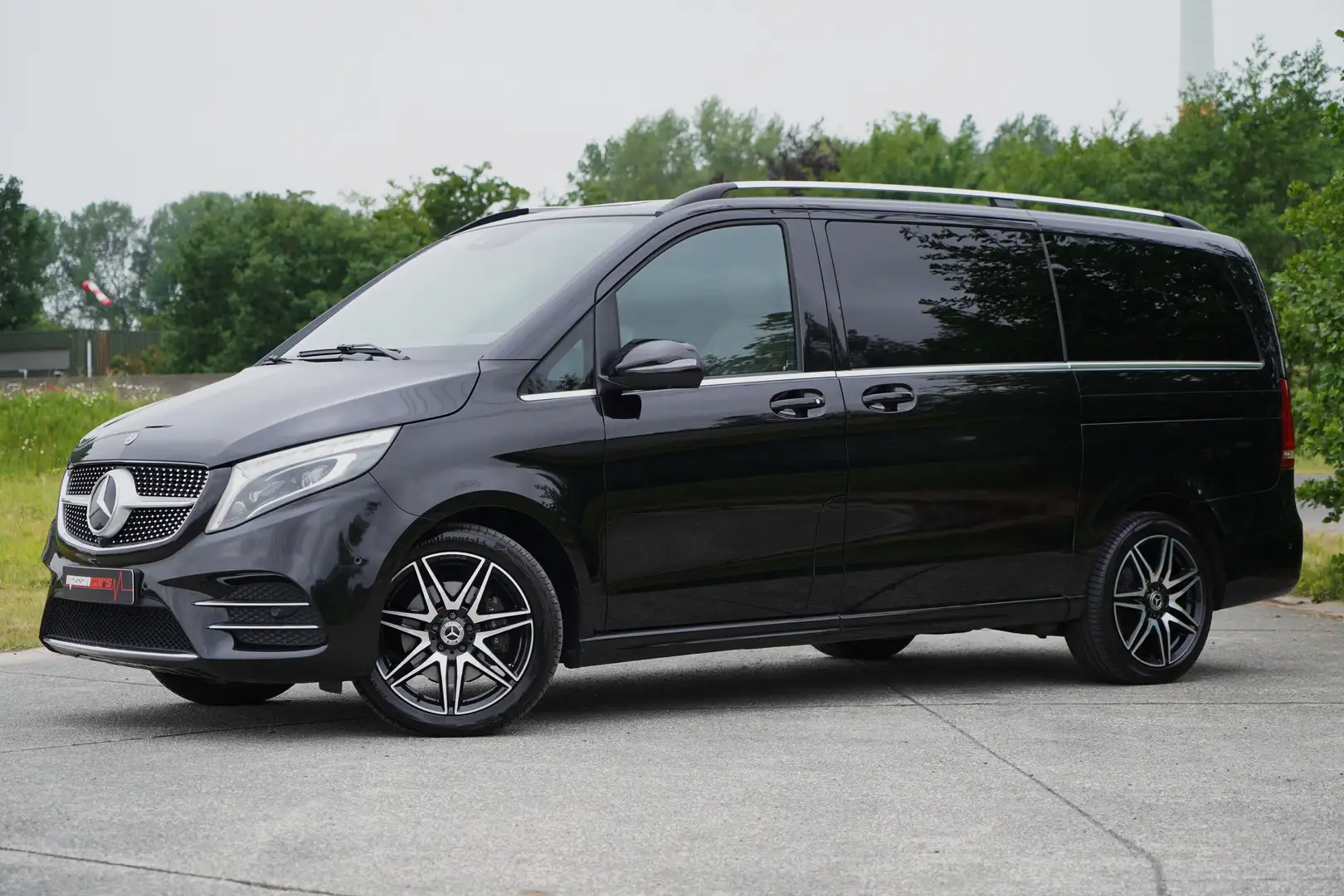 Mercedes-Benz V 300 AMG-LINE | 360° | Lichte Vracht Negro - 2