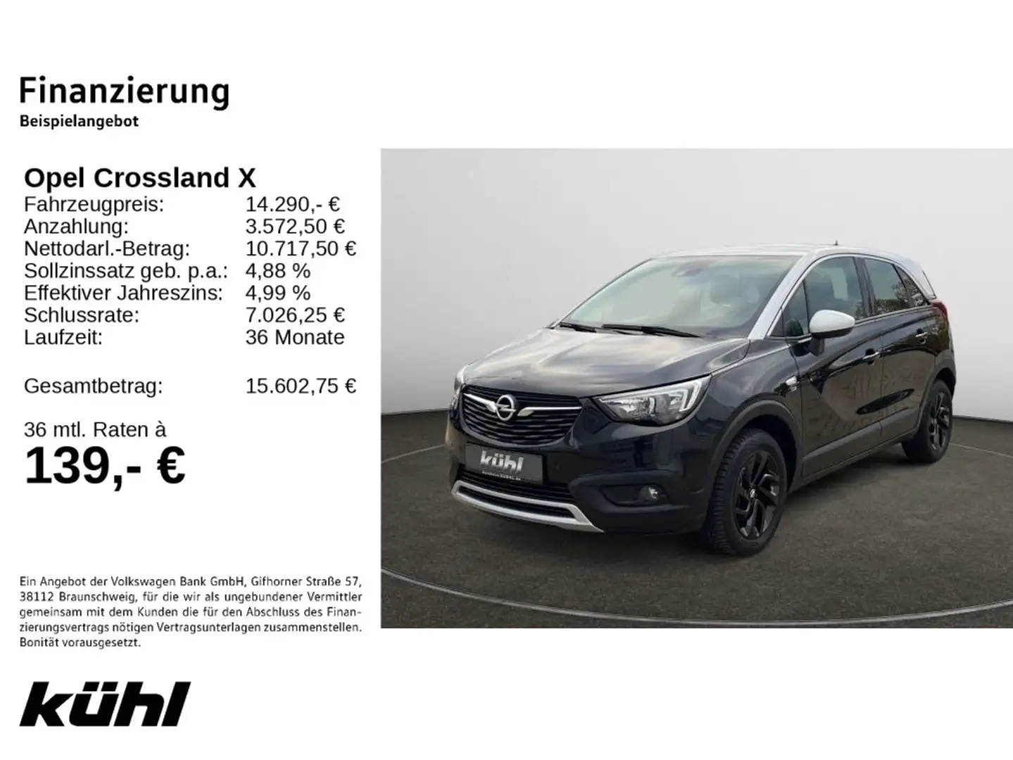 Opel Crossland X 1.2 Turbo 120 Jahre LM16,Kamera,Funk Gris - 2