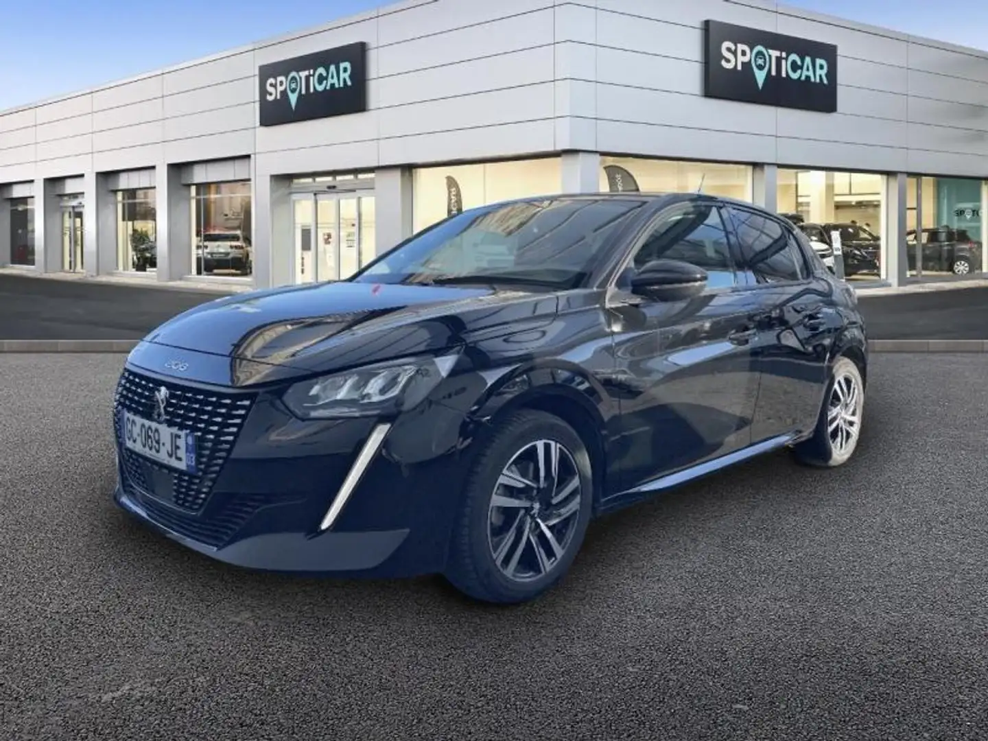 Peugeot 208 1.2 PureTech 100ch S\u0026S Allure Pack Noir - 1