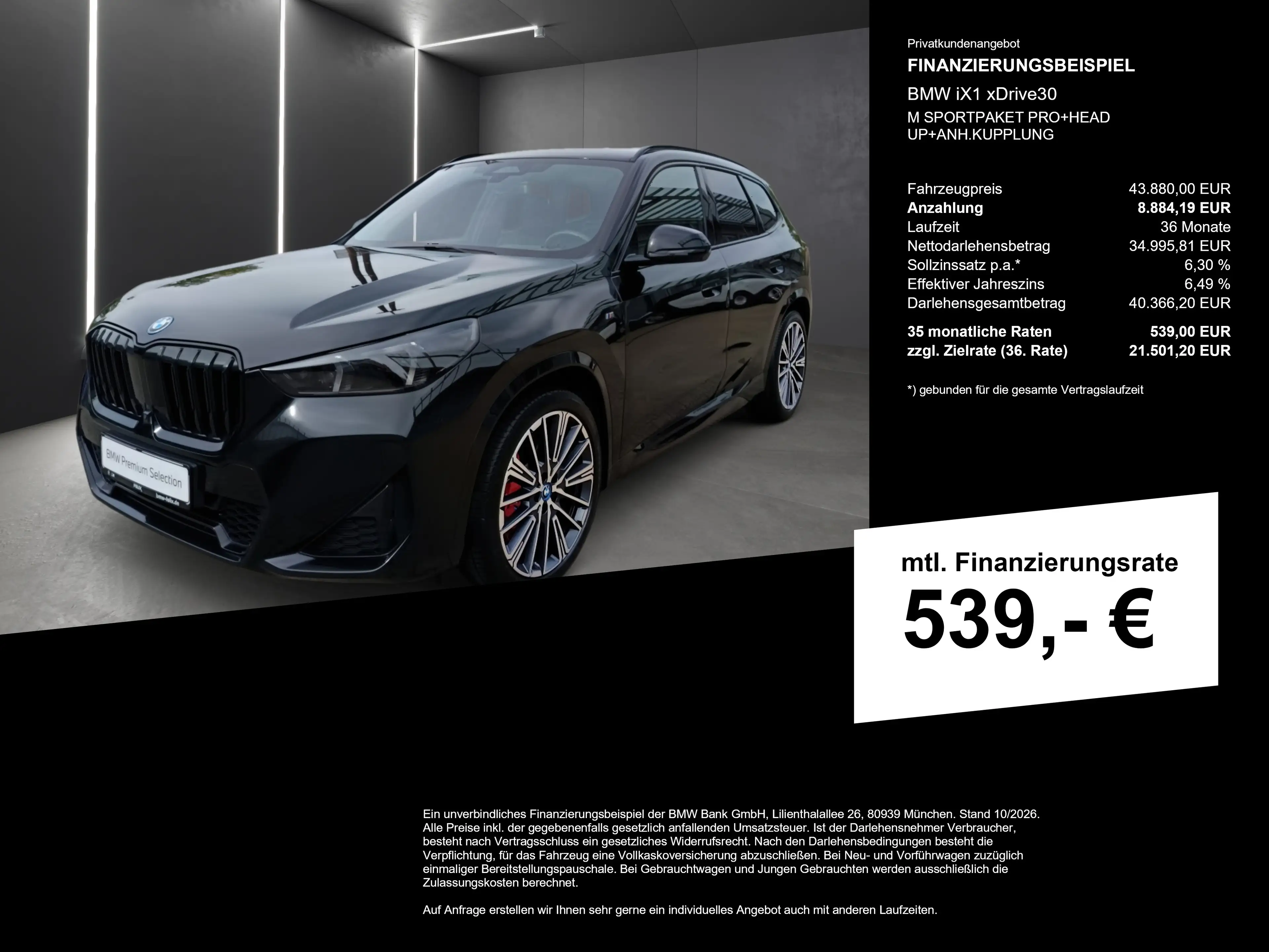 BMW iX1 xDrive30 M SPORTPAKET PRO+HEAD UP+ANH.KUPPLUNG — photo 2