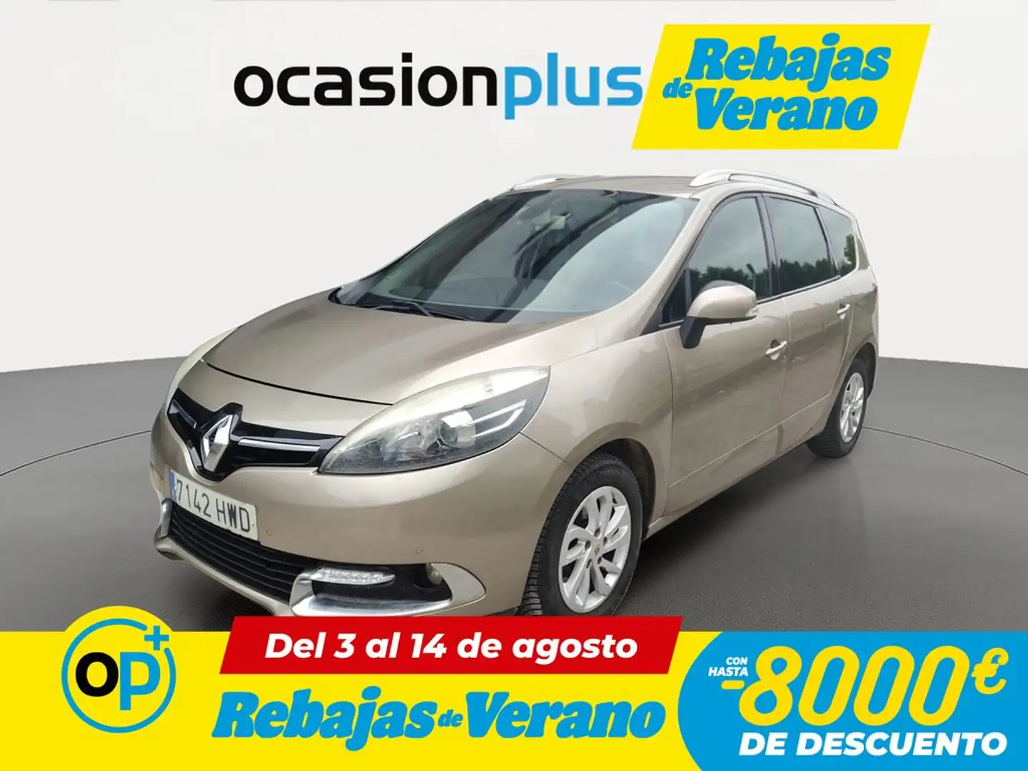 Renault Grand Scenic 1.5dCi Energy Dynamique 5pl. Beige - 1