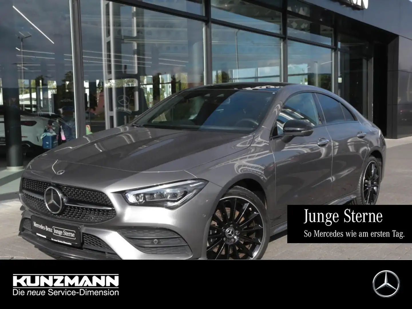Mercedes-Benz CLA 250 e Coupé AMG Night Panorama Distronic 360° Gris - 1