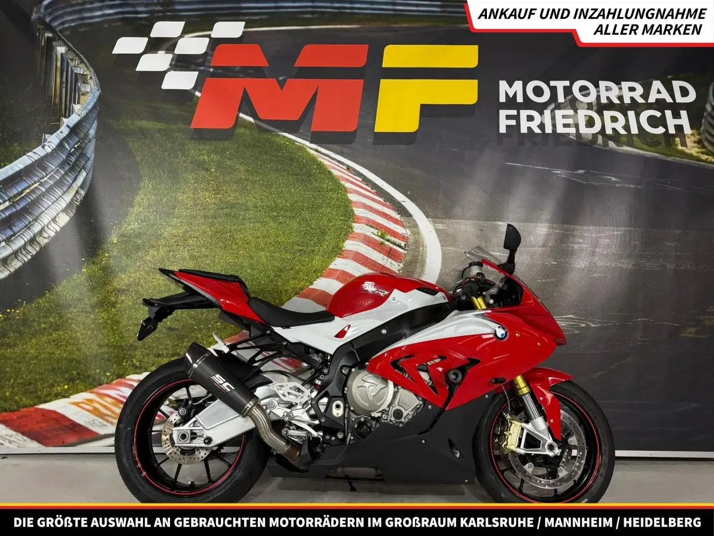 BMW S 1000 RR EURO3 [SERVICE NEU] Rosso - 1