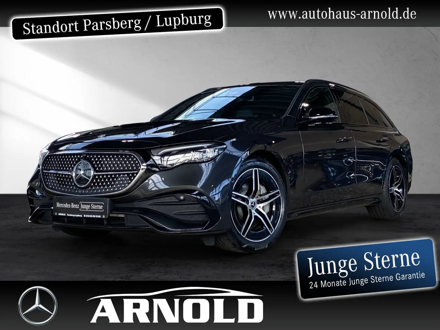 Mercedes-Benz E 300 E 300 T de AMG Line Night AHK Kamera Distr Totw. Gris - 1