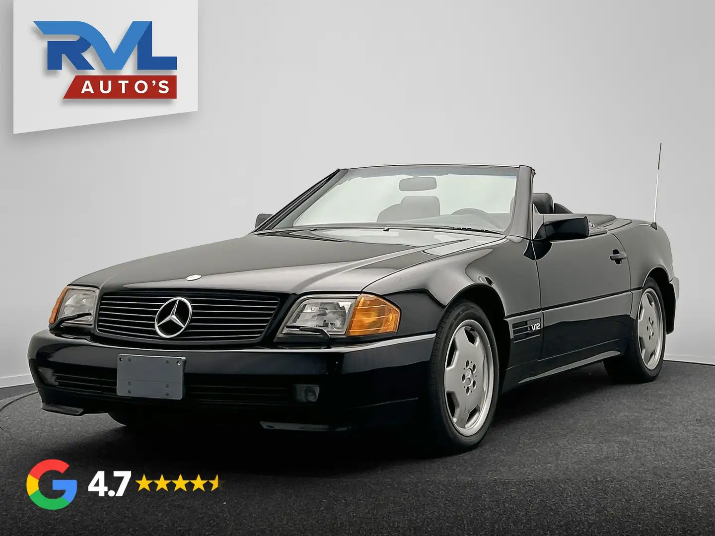 Mercedes-Benz SL 600 SL V12 Hardtop R129 Clear Carfax *Low Mileage* Schwarz - 1