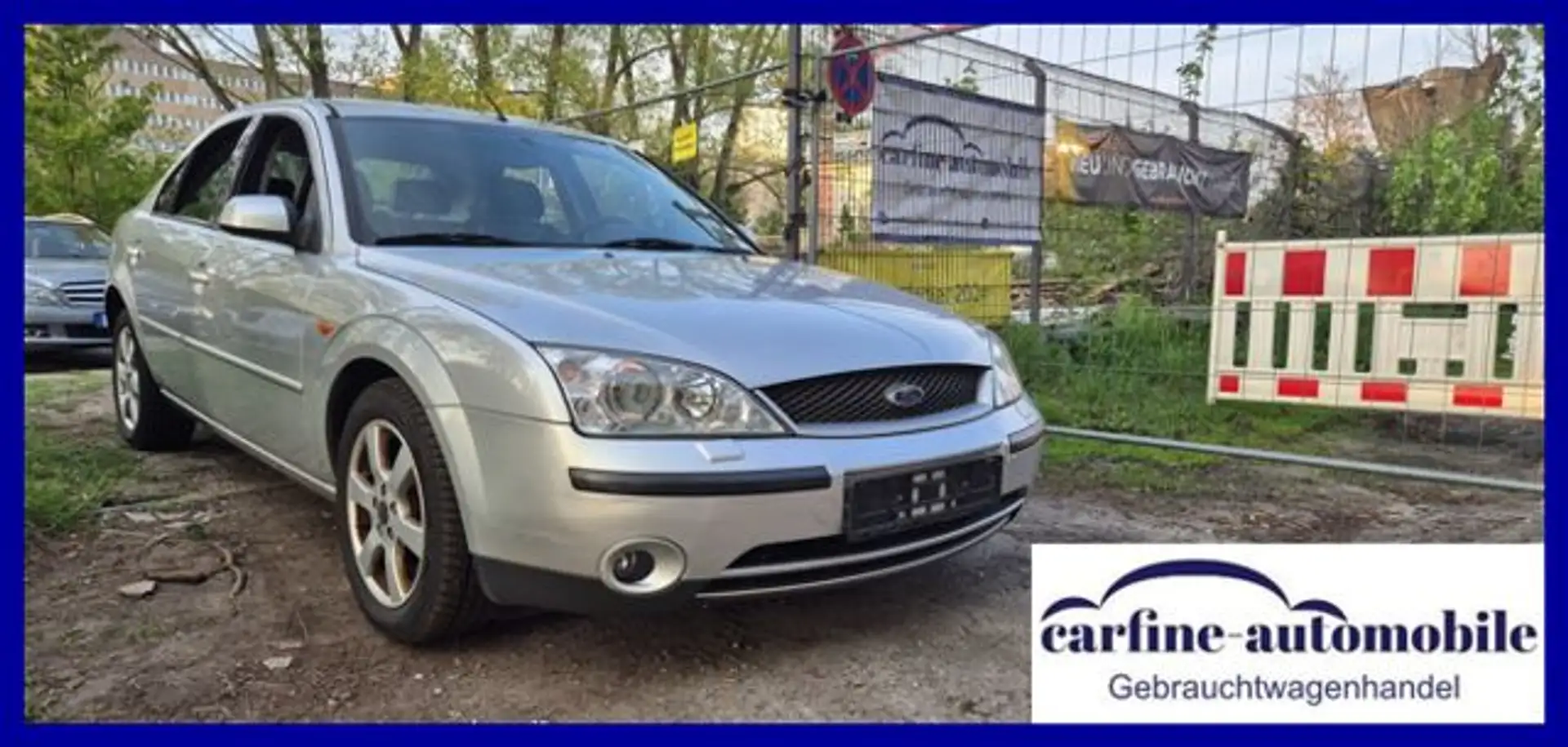 Ford Mondeo Ghia Aut Leder 8 x Alu AHK HU: 8-26 Zilver - 1