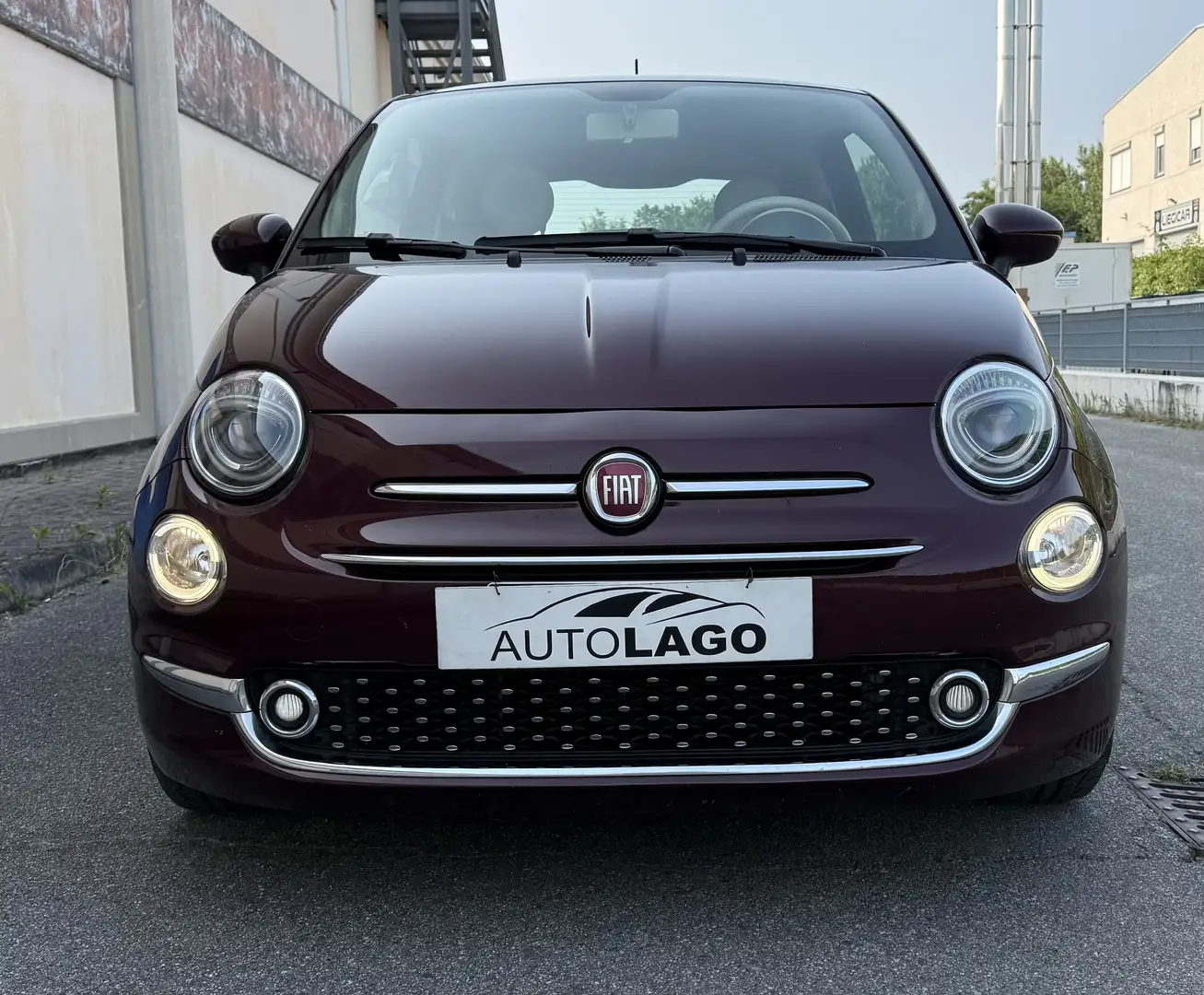 Fiat 500 1.2 Lounge 69cv Rouge - 1