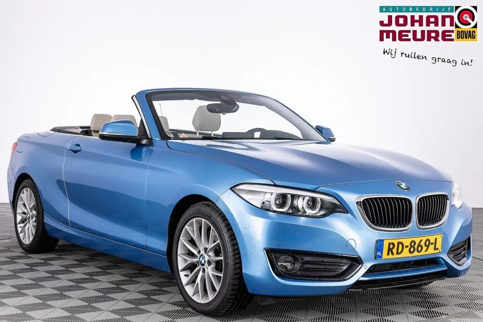 BMW 230 i Cabriolet High Executive Automaat | LEDER | LED Azul - 1