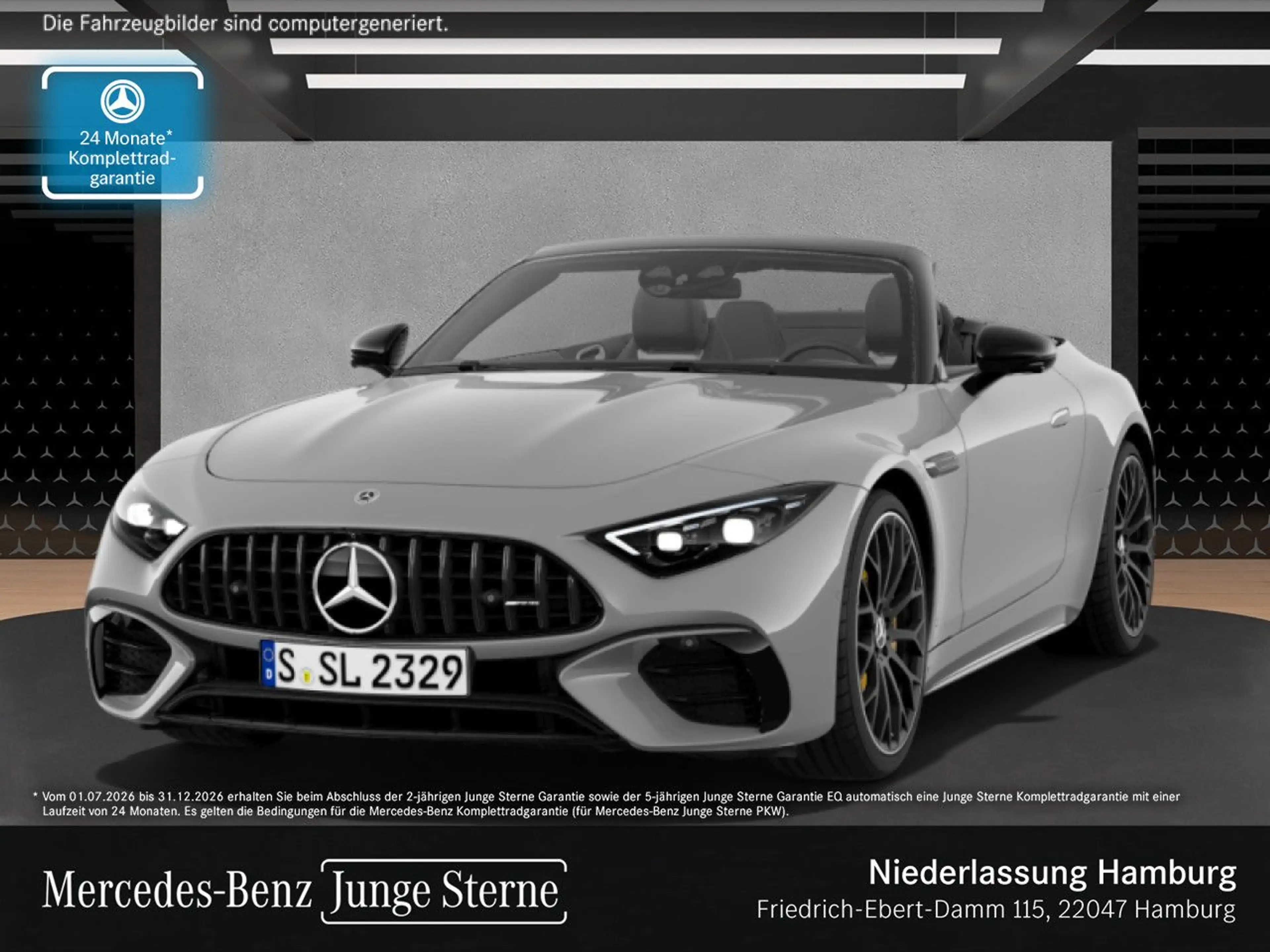 Mercedes-Benz SL 43 AMG Cab. Fahrass WideScreen Sportpak Distr+