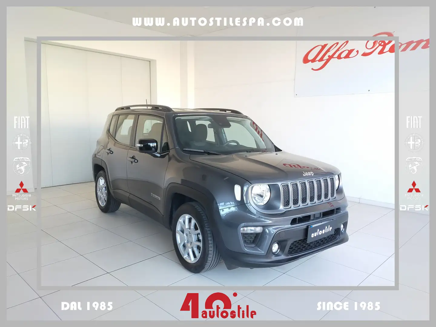 Jeep Renegade 1.5 Turbo T4 MHEV Limited Auto Grigio - 1