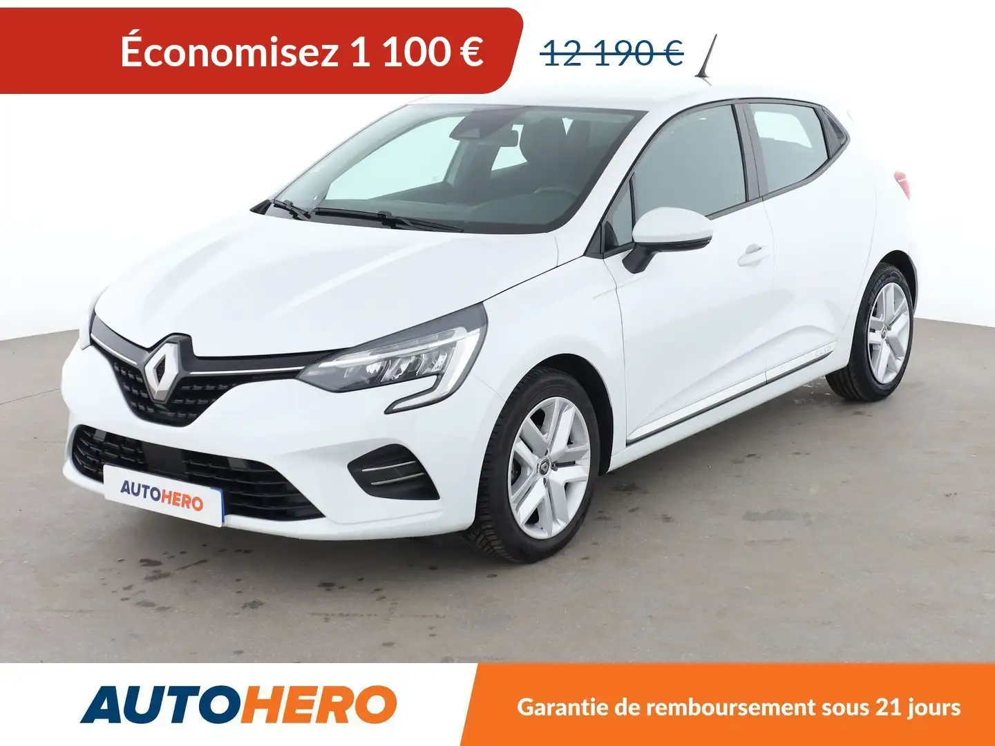Renault Clio 1.0 SCe Business Blanc - 1