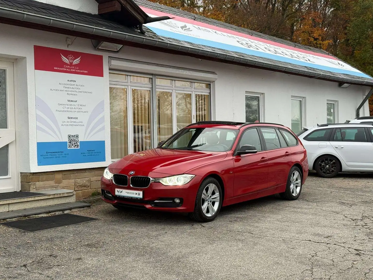 BMW 320 320 d xDrive Sportline Piros - 1