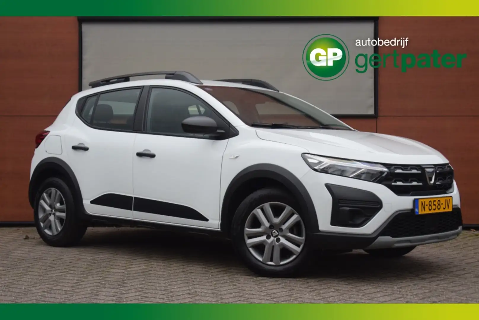 Dacia Sandero 1.0TCe Stepway Airco/Trekhaak/Bluetooth Wit - 1