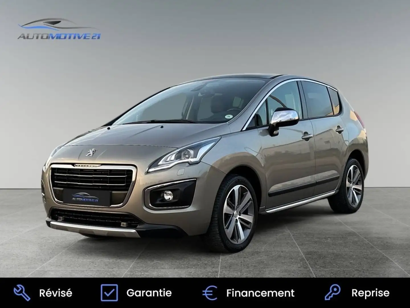 Peugeot 3008 1.6 HDi115 FAP Style Gris - 1