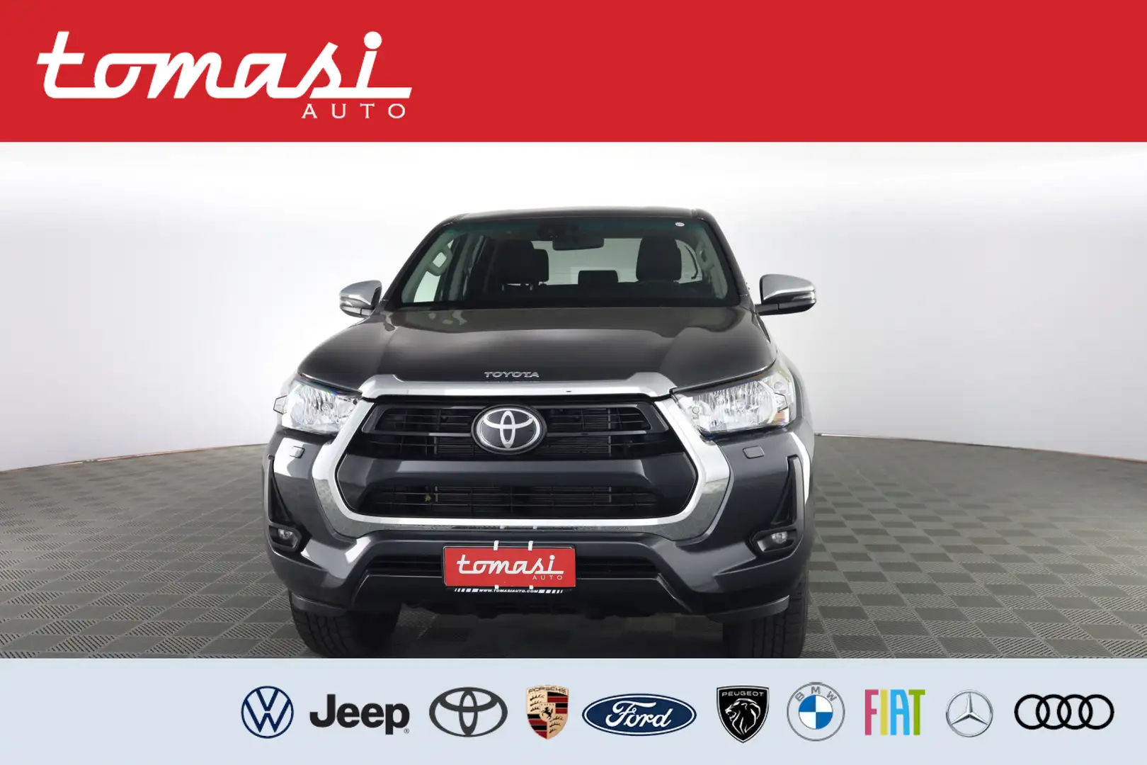 Toyota Hilux Hilux 2.4 D-4D A/T 4WD 4 porte Double Cab Lounge Gris - 1