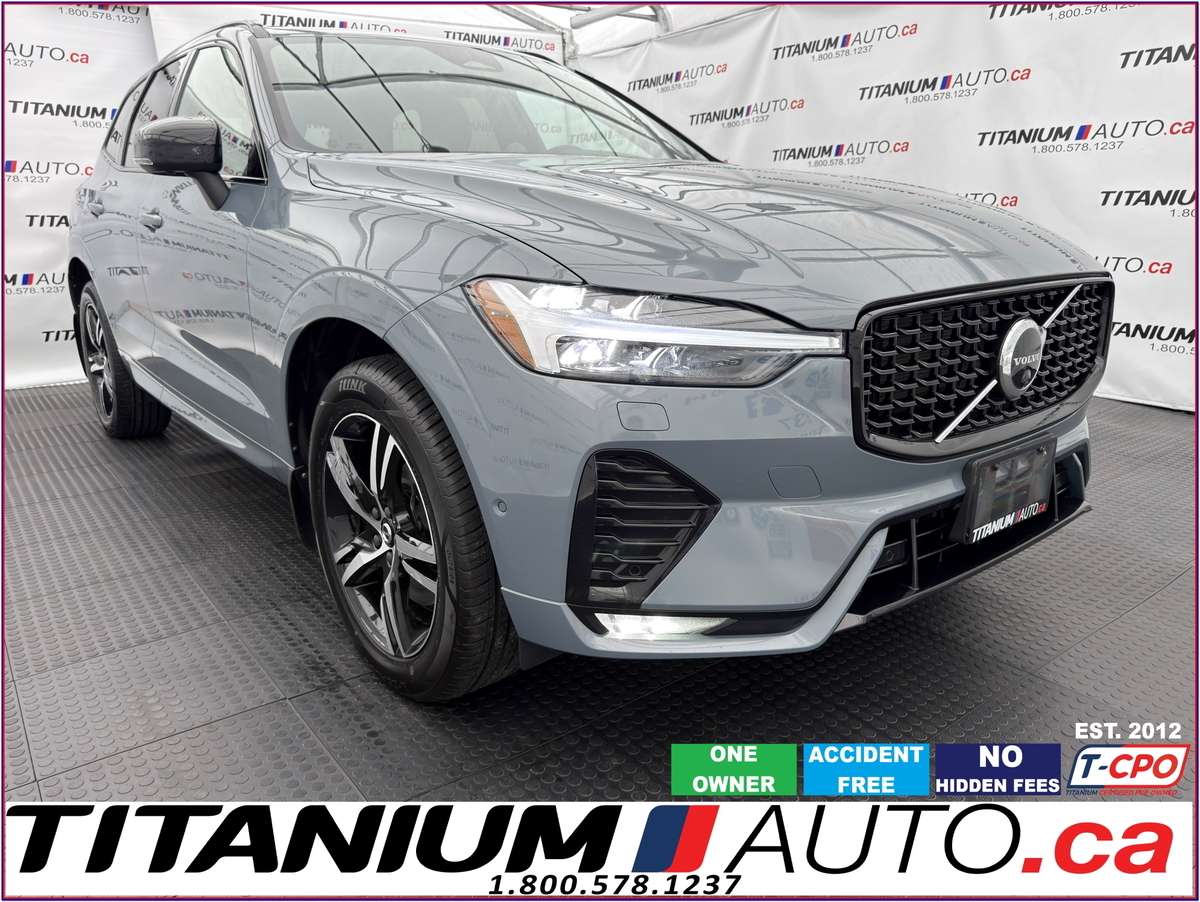 2022 Volvo XC60 R-Design B6 AWD-B&W Sound-Pano Roof-HUD-Adaptive C