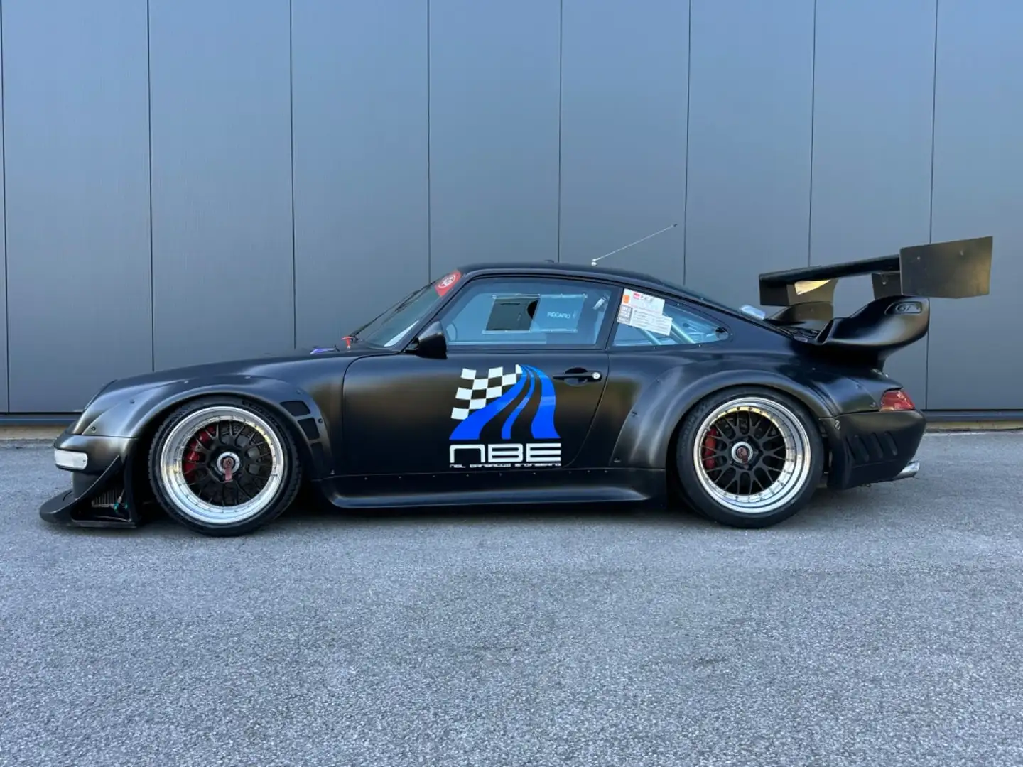 Porsche 993 GT2 R Mamerow  /Strassenzulassung / ONS Pass Negro - 2