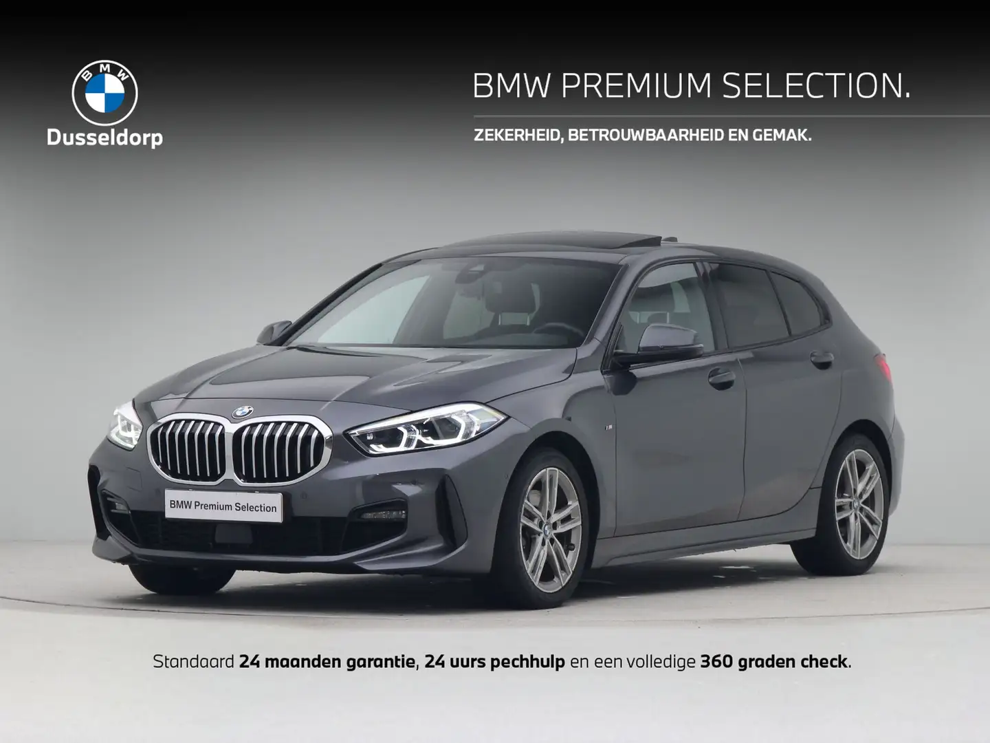 BMW 118 1 Serie 118i Business M Sport Grijs - 1