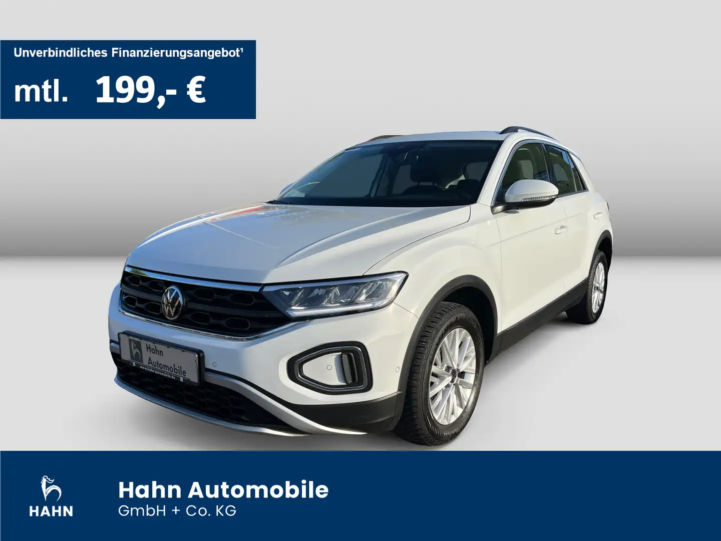 Volkswagen T-Roc 2.0TDI Life LED AHK ACC Sitzh APP-Connect Weiß - 1