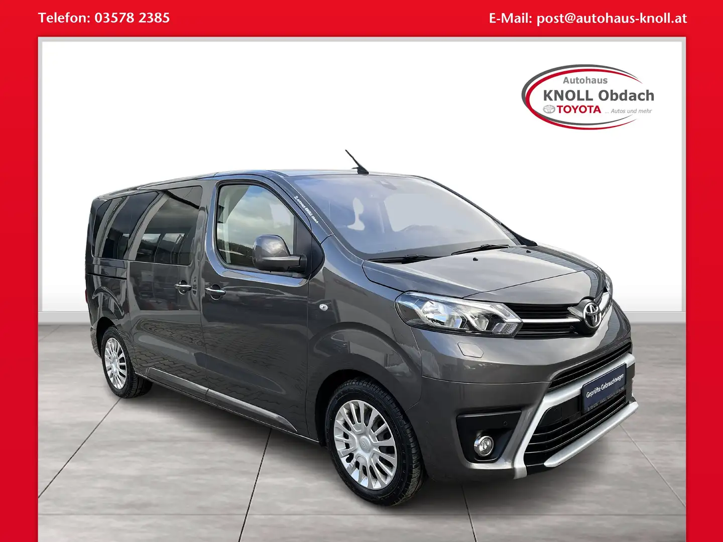 Toyota Proace Verso 2,0 D 150 L1 Family Medium Grau - 1