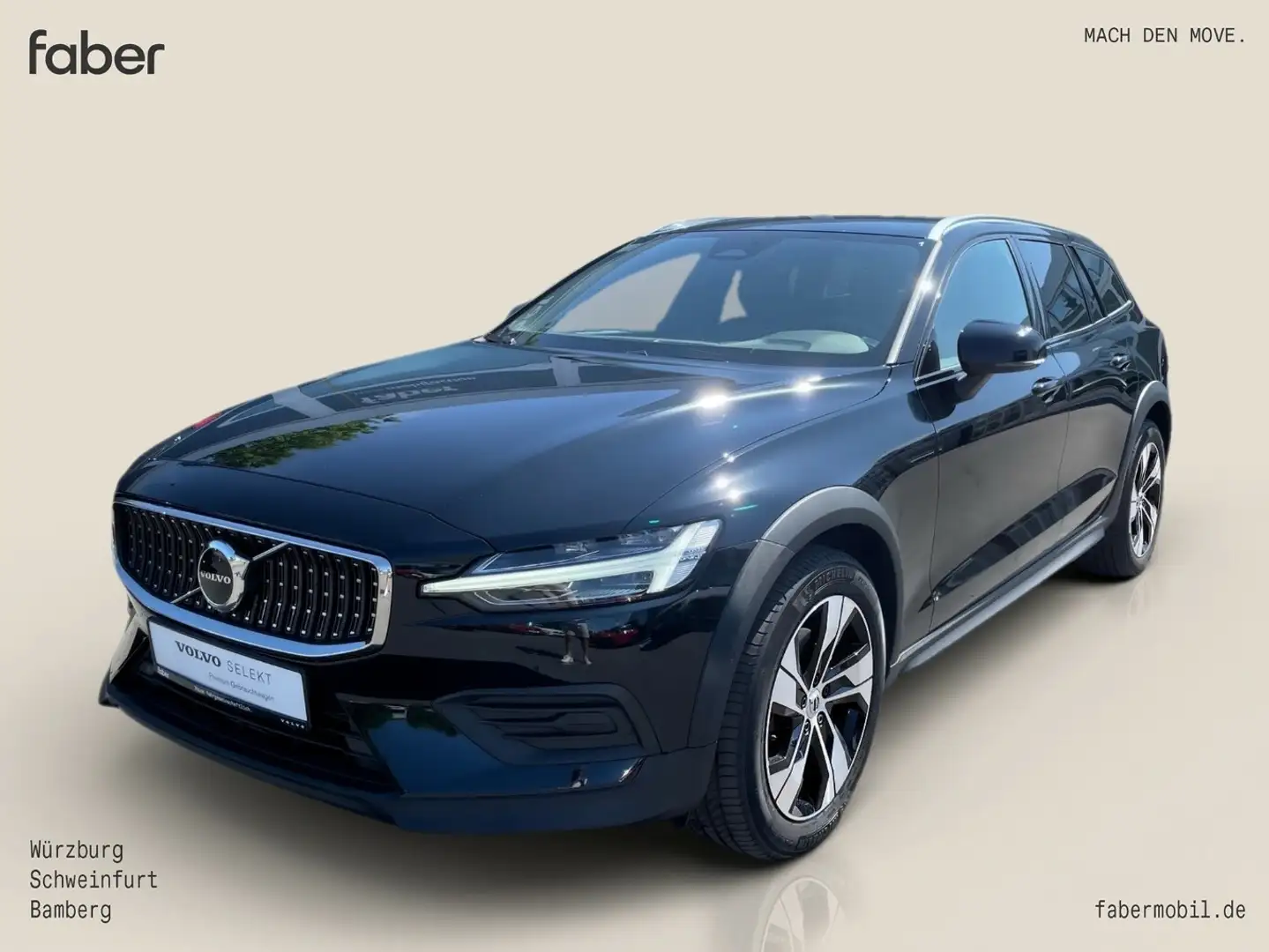 Volvo V60 Cross Country Plus AWD *AHK* Sportsitze* Schwarz - 1